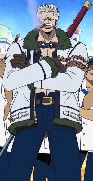 This is the Avatar Image for the Smoker (One Piece) AI Voice and Text to Speech Generator